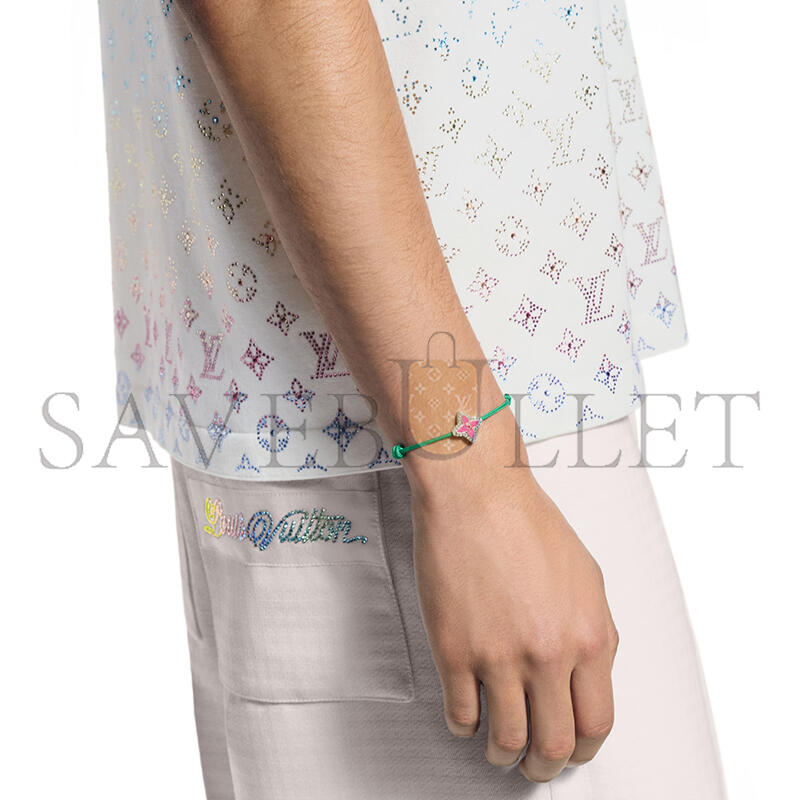l0vis Vvtt0n monogram flower stesia bracelet m02412